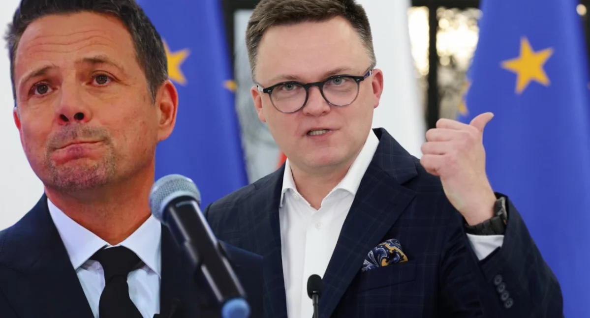 Szymon Hołownia nie pójdzie w marszu Trzaskowskiego. Ostre słowa w kierunku demokratów