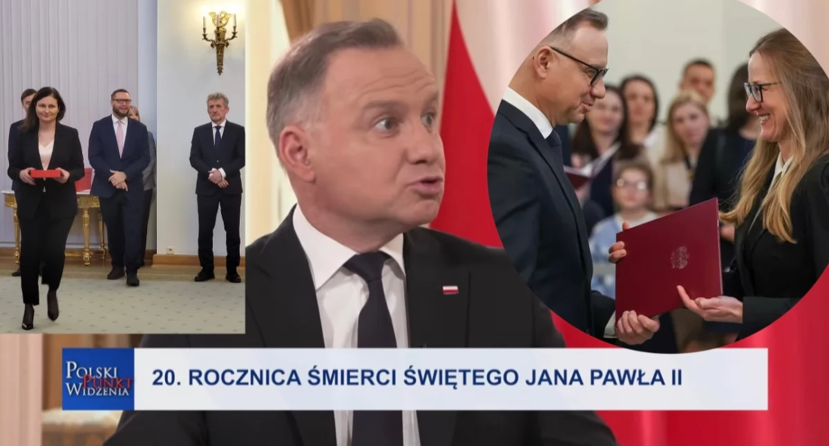 Prezydent Andrzej Duda wręczył nominacje sędziowskie 50 neosedziom powołanym przez neo-KRS