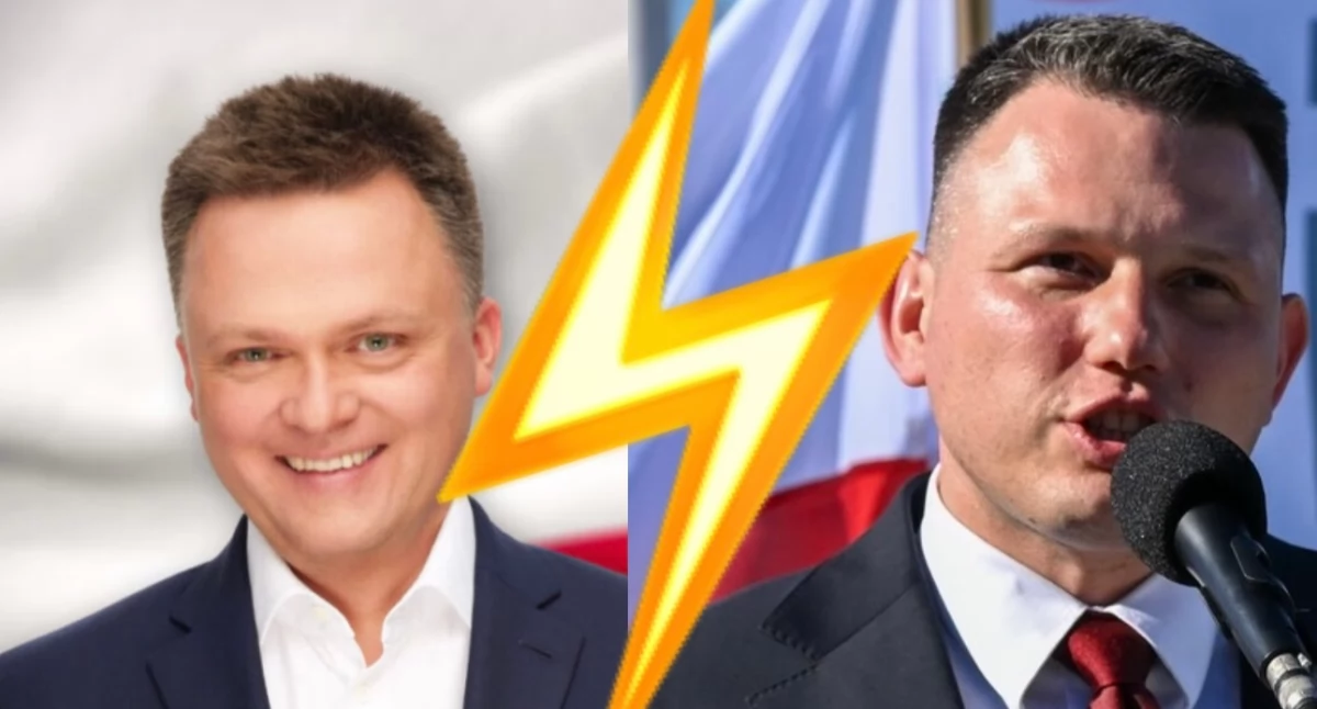 Szymon Hołownia pował Sławomira Mentzena w trybie wyborczym. Orzeczenie sądu w ciągu kilku dni 