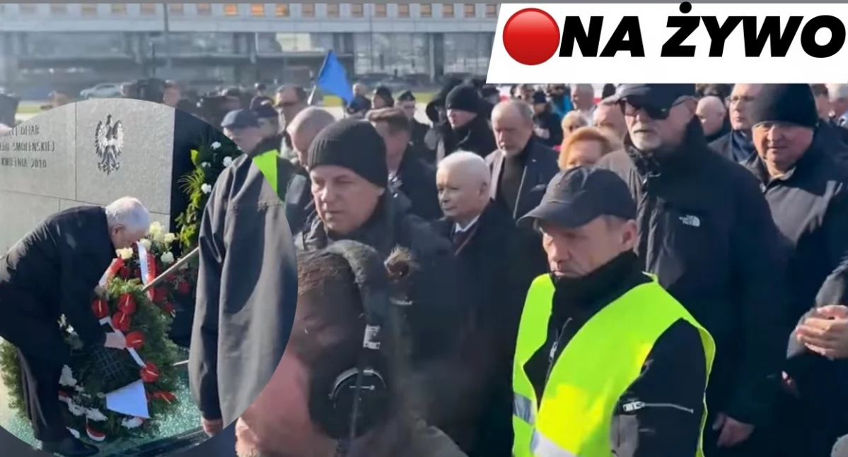 Dzisiaj 180. miesięcznica smoleńska – transmisja wideo na żywo. Kaczyński walczy o wieniec Komosy, przepychanki – relacja online z 15. rocznicy katastrofy w Smoleńsku