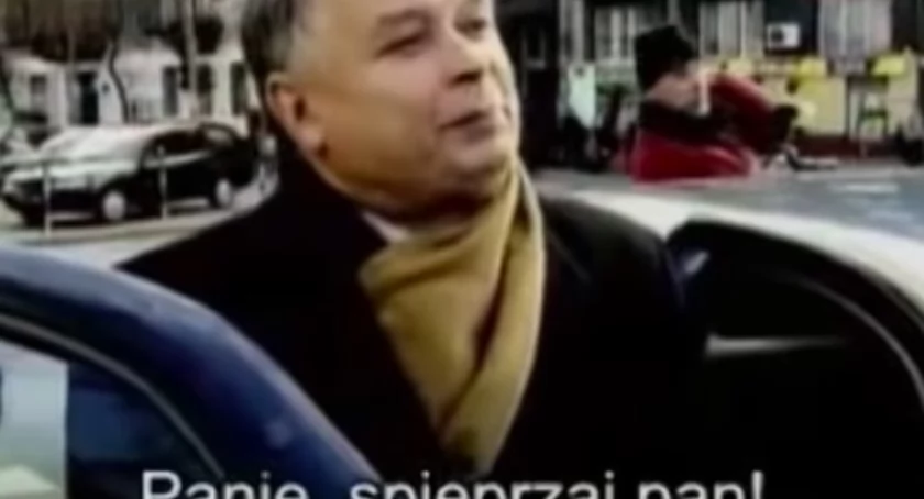 Lech Kaczyński krzyczący do Zbigniewa Aniszewskiego spieprzaj dziadu