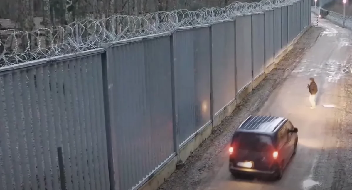 Mniej nielegalnym imigrantów przekroczyło granicę UE. Płot na granicy Polski i Białorusi 