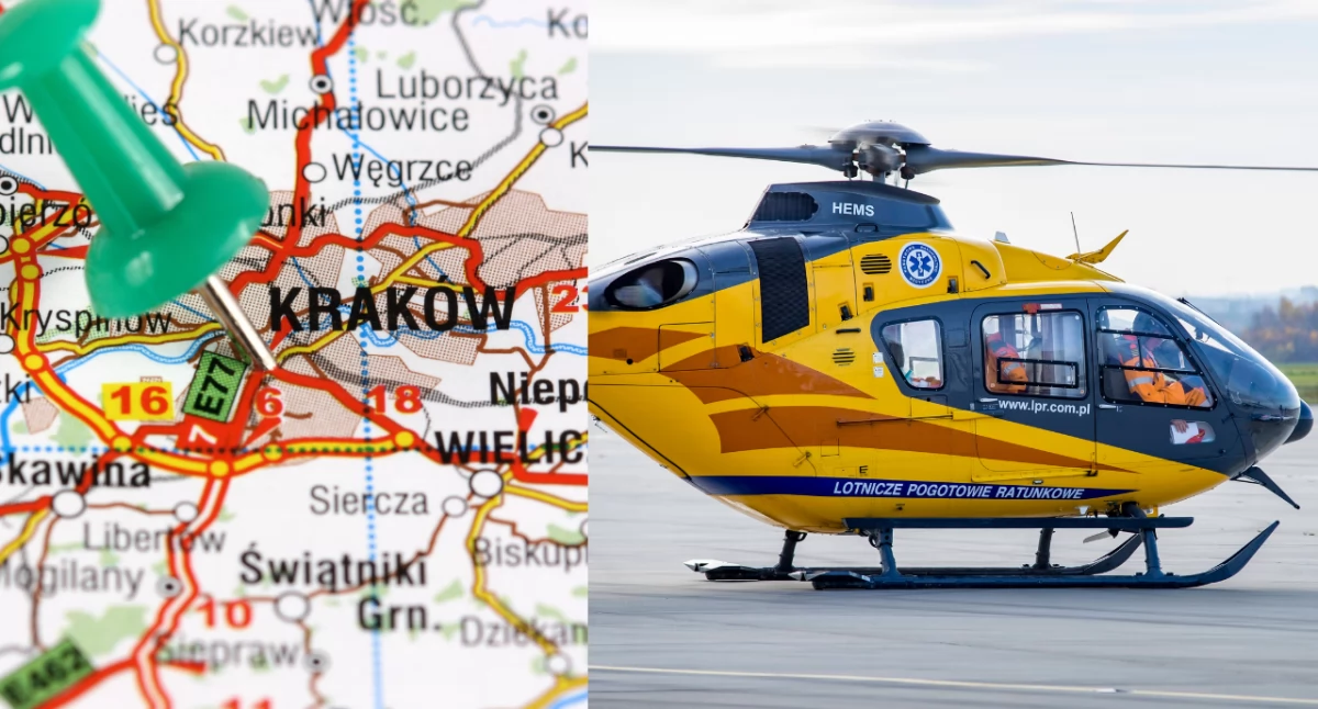 Kraków: 40-latek ugodzony nożem w Nowej Hucie
