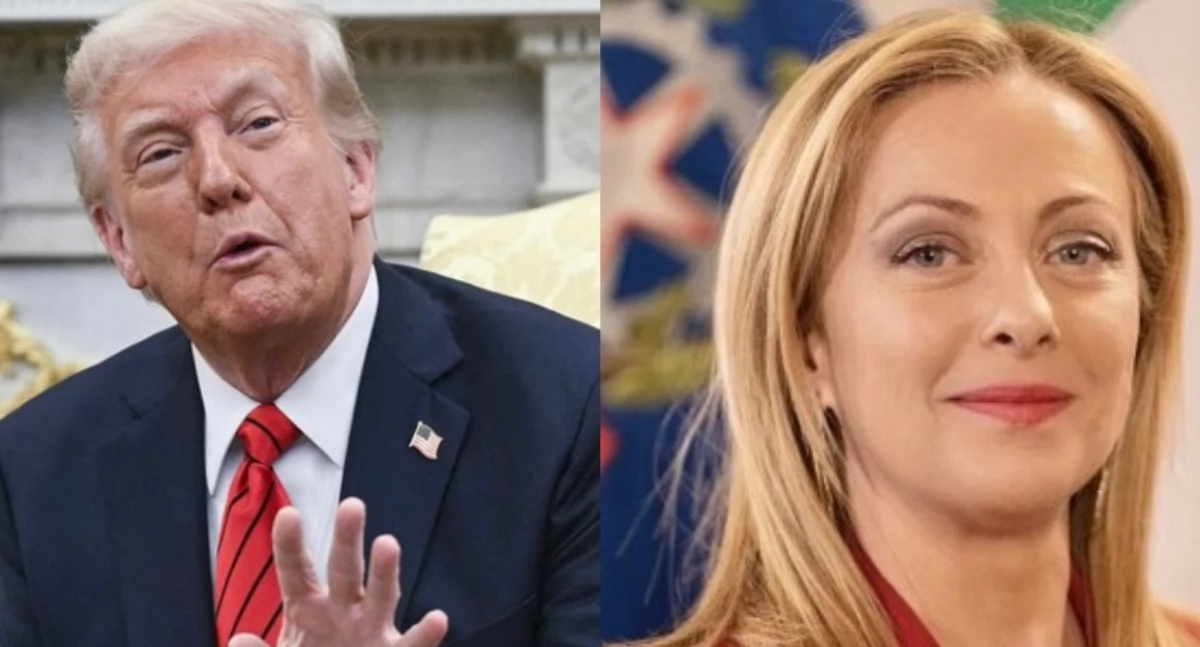 Giorgia Meloni i Donald Trump spotkali się w Białym Domu