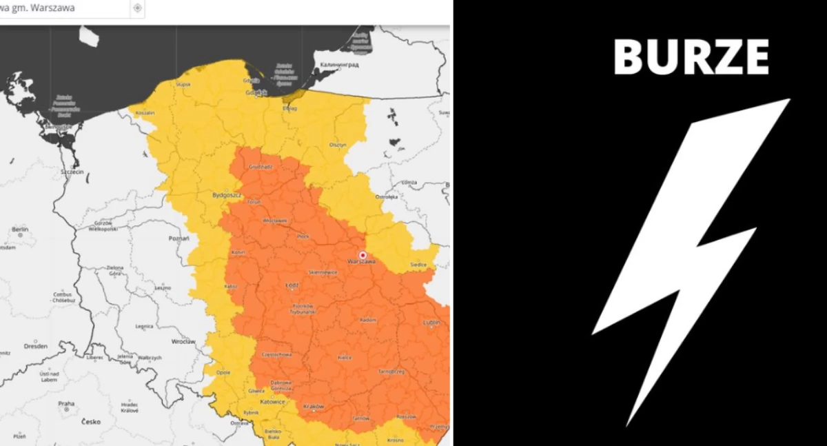 Niebezpieczna pogoda na święta wielkanocne 2025 w Polsce. Maga pogody – zobacz, gdzie będą burze, deszcz i grad 