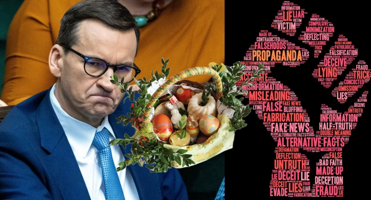 Politycy PiS atakują rząd w czasie świąt wielkanocnych 2024. Mateusz Morawiecki złożył życzenia 