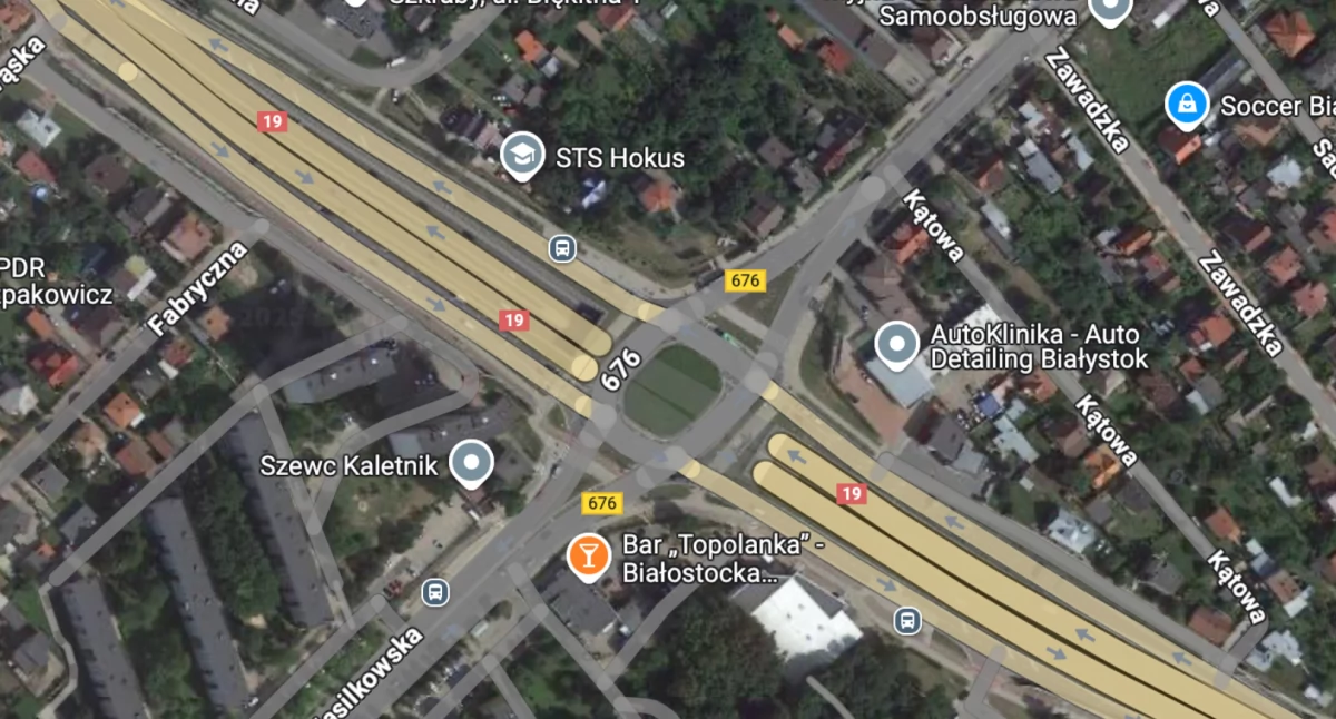 Nowe rondo im. gen. brygady Stefana Wiktora Pasławskiego w Białymstoku 