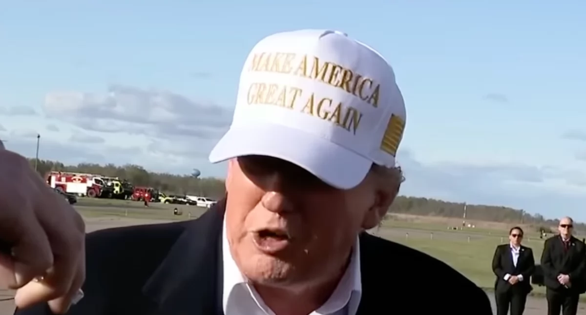 Donald Trump udzielił wywiadu z okazji pierwszych 100 dni swojej prezydentury 