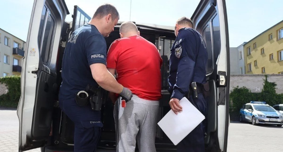 Zbrodniarz z Lęborka, Adam C., który torturował i zabił wraz ze swoim pracownikiem Sebastianem W. obywatela Ukrainy