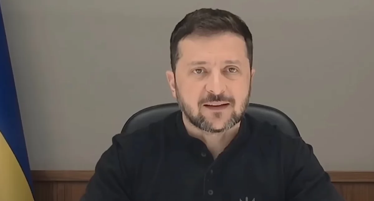 Wołodymyr Żeleński wezwał do zwiększenia presji na Rosję i ostrzega przez zagrożeniem 