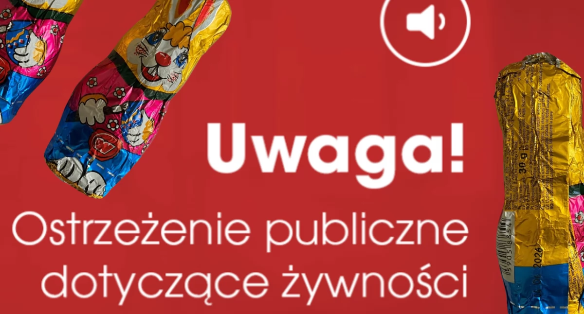 Zajączek z polewy do wycofania – GIS potwierdza ryzyko obecności plastiku