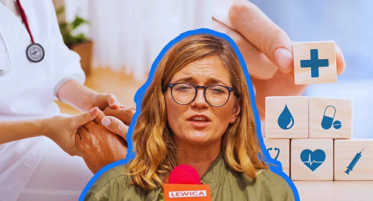 Zdjęcie Magdaleny Biejat. Posłanka Lewicy krytykuję służbę zdrowia