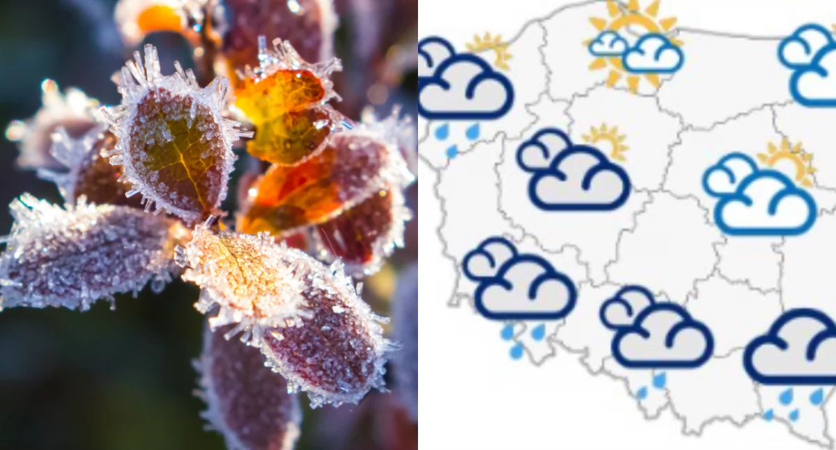 Pogoda na poniedziałek i wtorek: zachmurzenie, lokalne opady i spadek temperatur