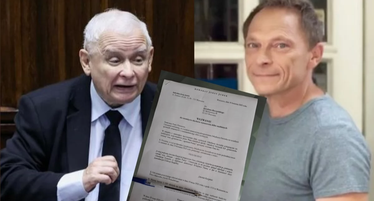Arkadiusz Szczurek pozywa Jarosława Kaczyńskiego do sądu za naruszenie dóbr osobistych