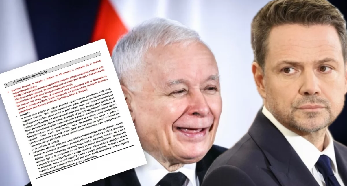 Wyciekł przekaz dnia PiS – instrukcja dla polityków, jak kłamać ws. mieszkania Karola Nawrockiego. Analiza wypowiedzi posłów 