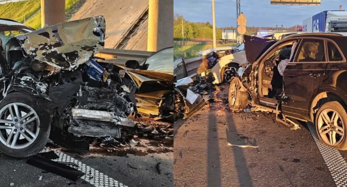 Kobieta jechała pod prąd na S8 – tragiczny finał w Ostrowi Mazowieckiej