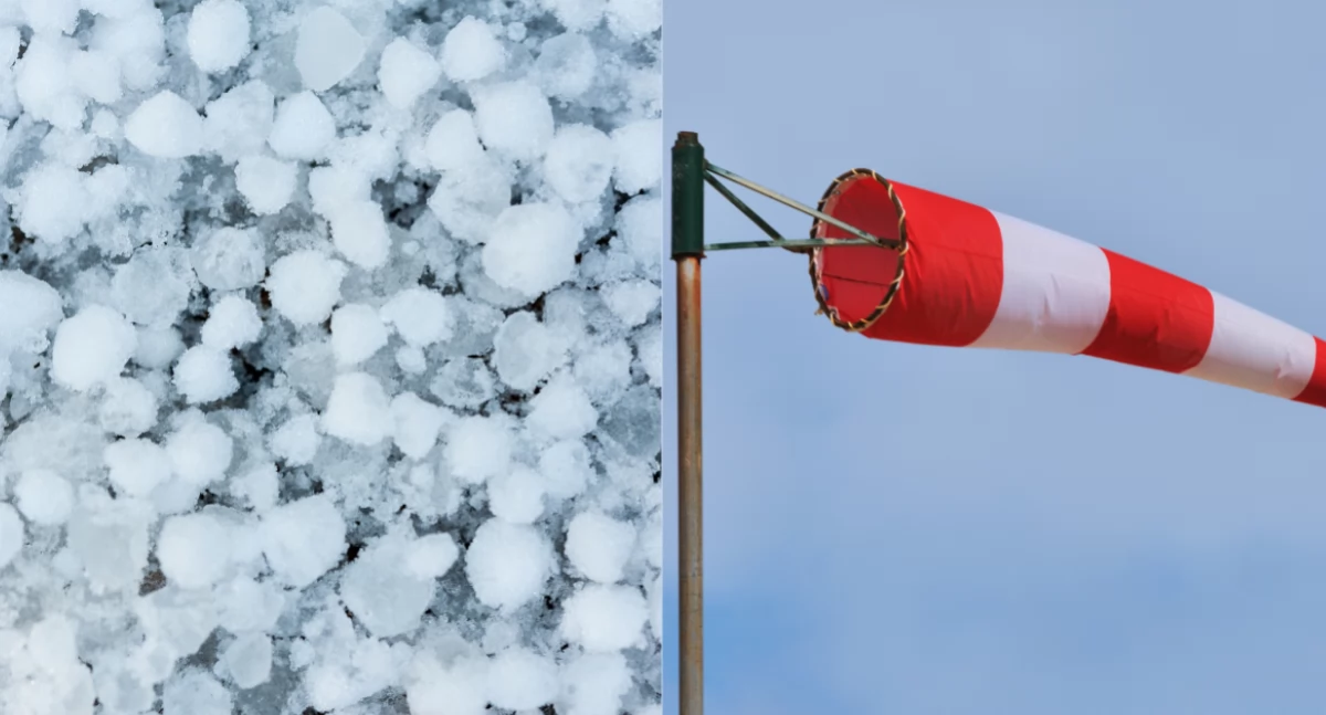 Prognoza na środę: silny wiatr, opady i duże różnice temperatur