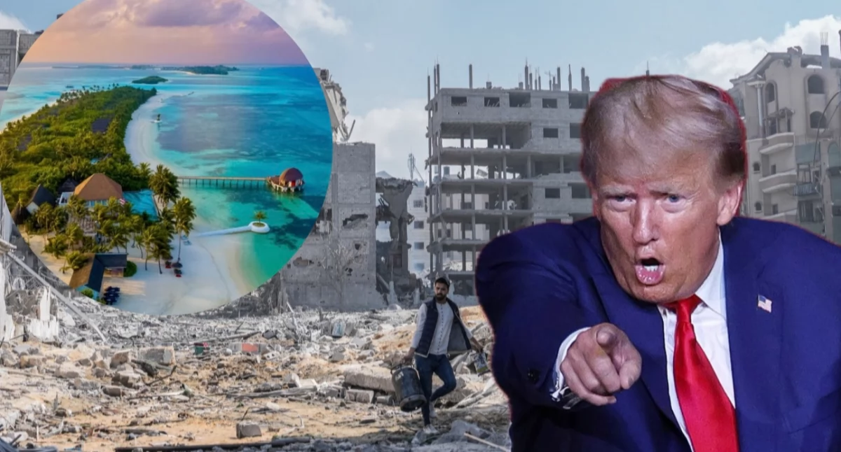 Świat, Trump strefy wolności Gazie Państwa arabskie reagują stanowczo - zdjęcie, fotografia