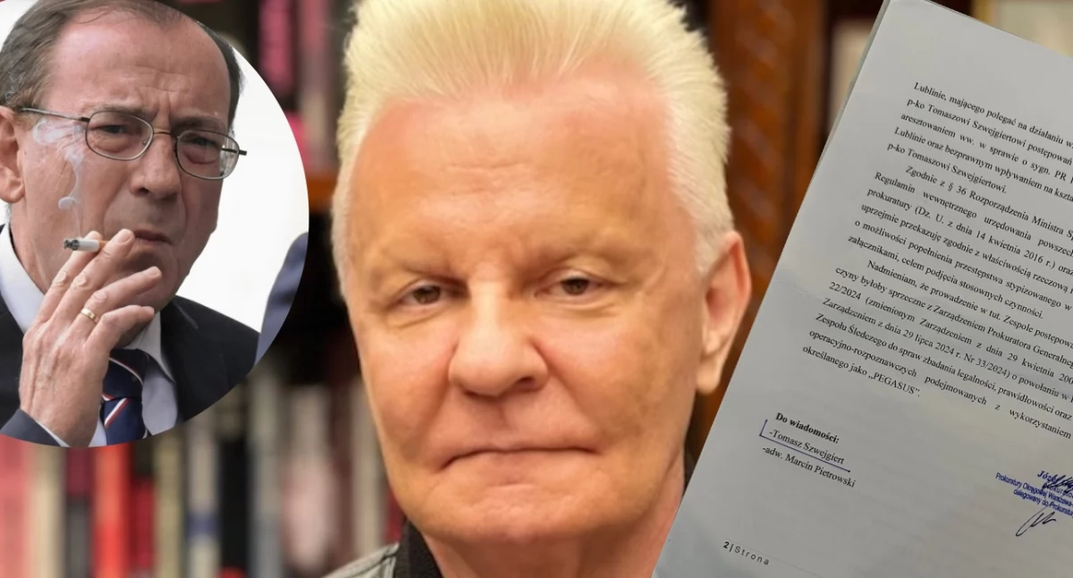 Tomasz Szwejgiert złożył zawiadomienie do prokuratury na funkcjonariuszy CBA. Sprawę przekazano do prokuratury w Lublinie