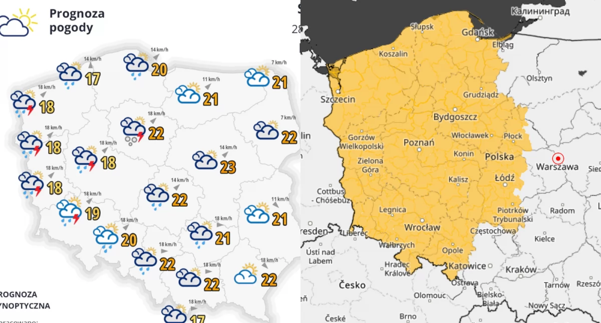 Dziś burze uderzą w zachodnią Polskę!