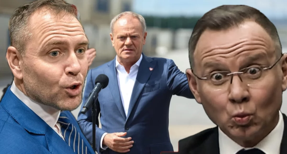 Premier Donald Tusk skrytykował prezydenta Andrzeja Dudę za wypowiedź o ustawkach kiboli 