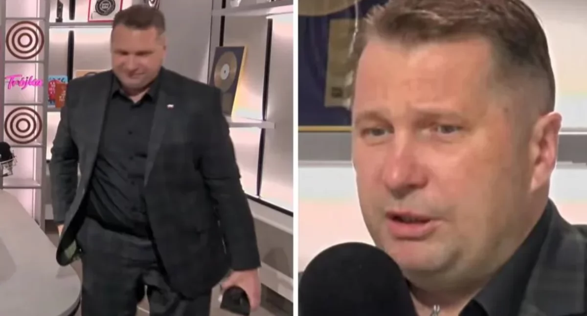 Przemysław Czarnek wyszedł ze studia radiowej trójki podczas wywiadu z Renatą Grochal i pytaniach o neosędziów