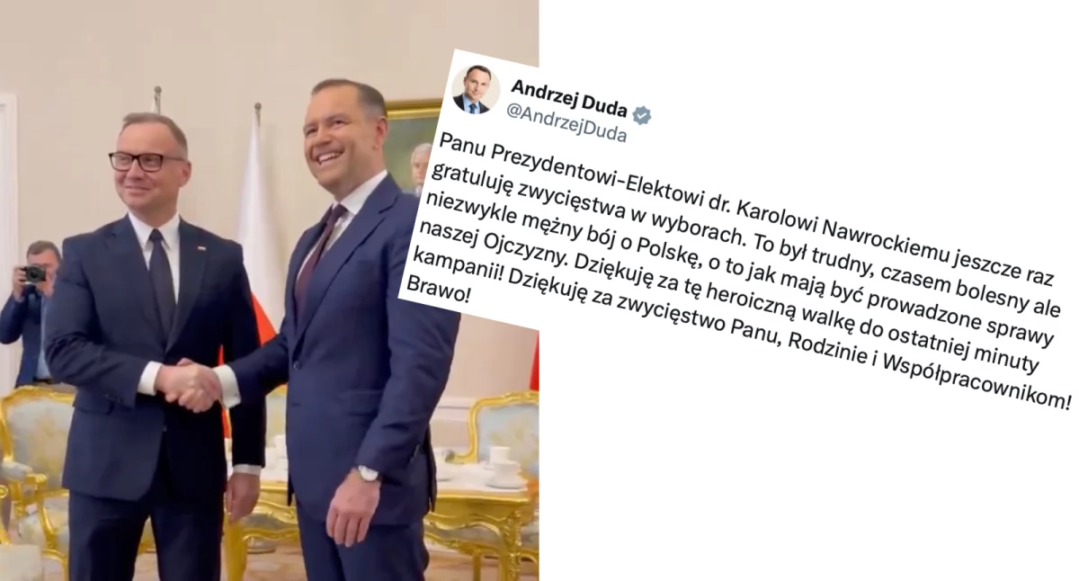 Prezydent elekt Karol Nawrocki w Pałacu Prezydenckim