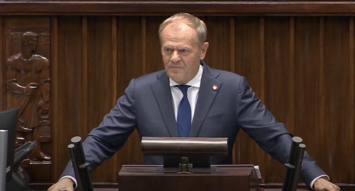Zdjęcie Donalda Tuska w Sejmie