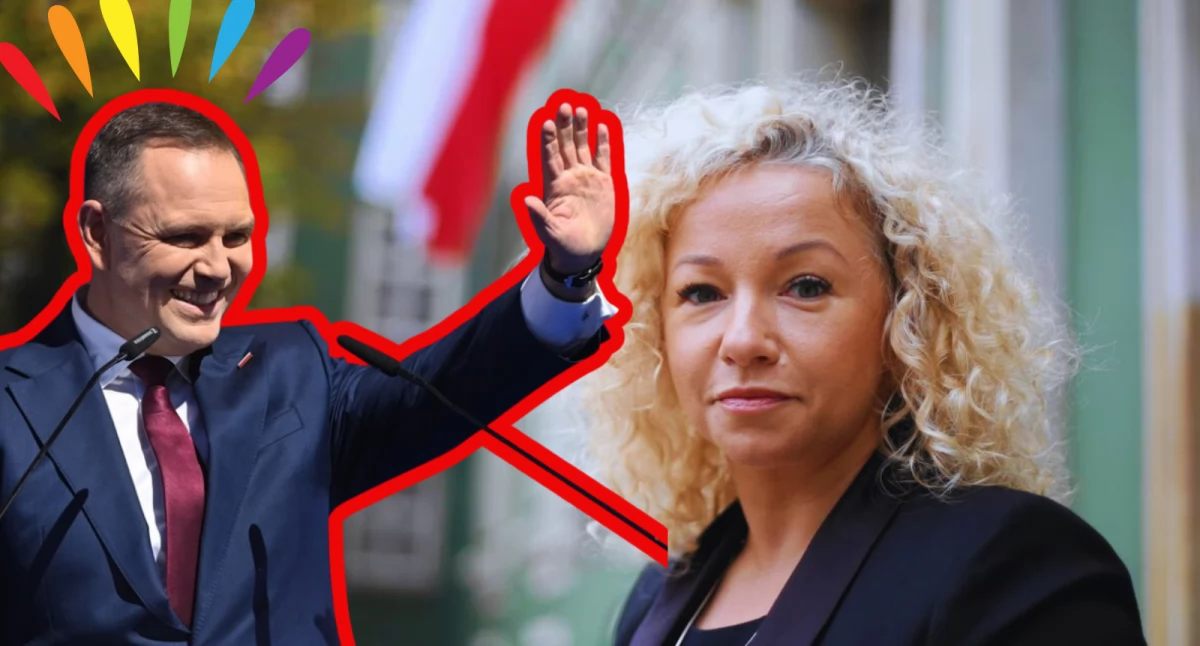 Zdjęcie Karola Nawrockiego i Katarzyny Kotuli