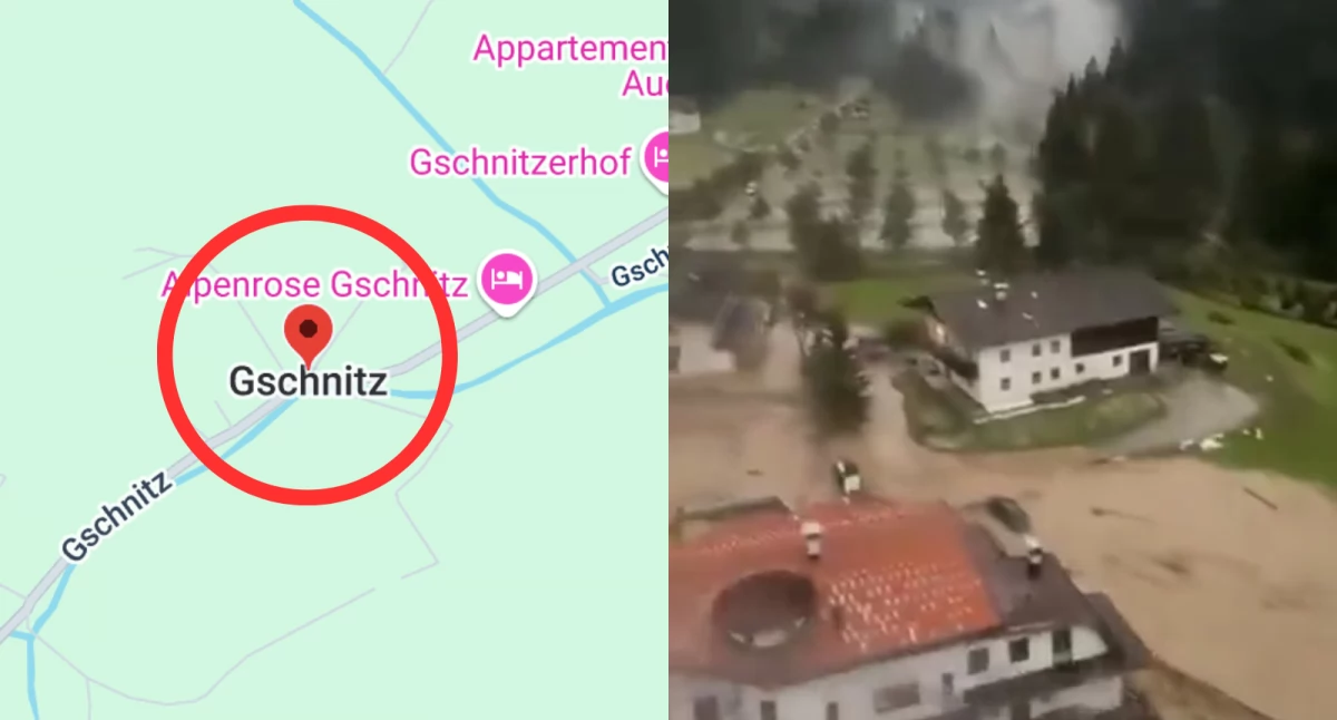 Austria: osuwiska błotne po ulewach. Ewakuowano kilkadziesiąt osób