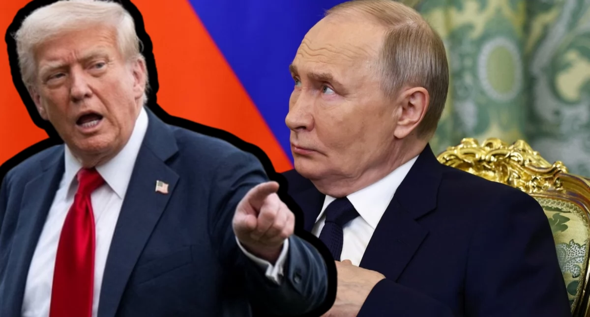 Zdjęcie Donalda Trump i Putina. Prezydent USA stawia warunki