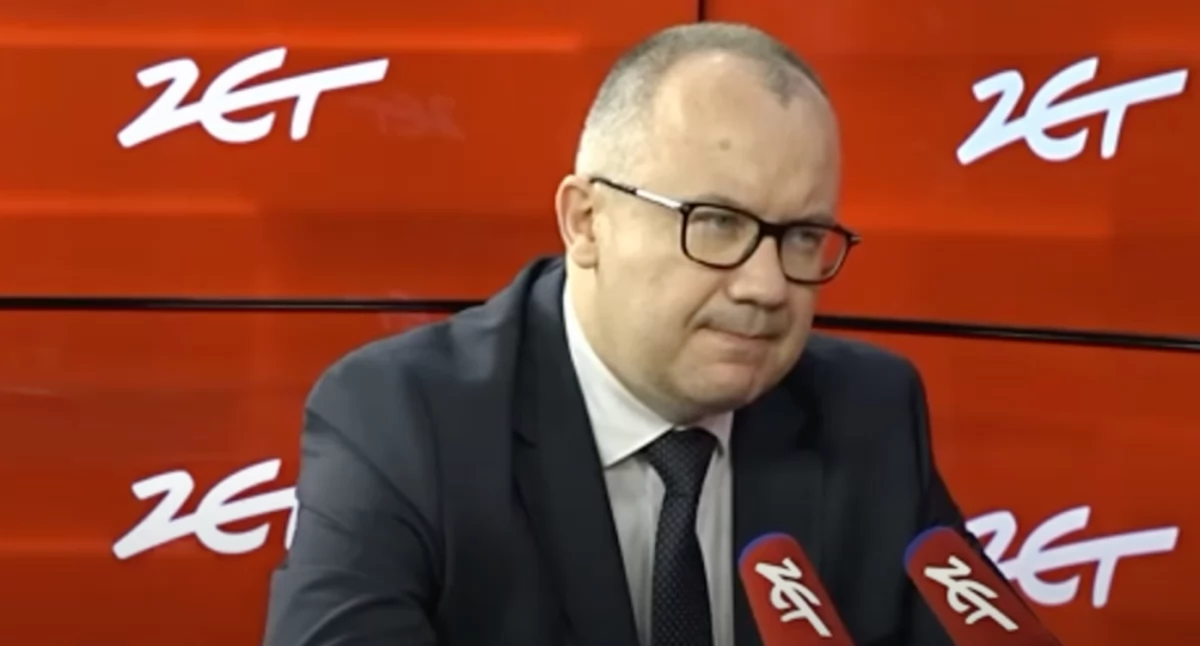 Minister Sprawiedliwości Adam Bodnar podczas wywiadu w Radio Zet 