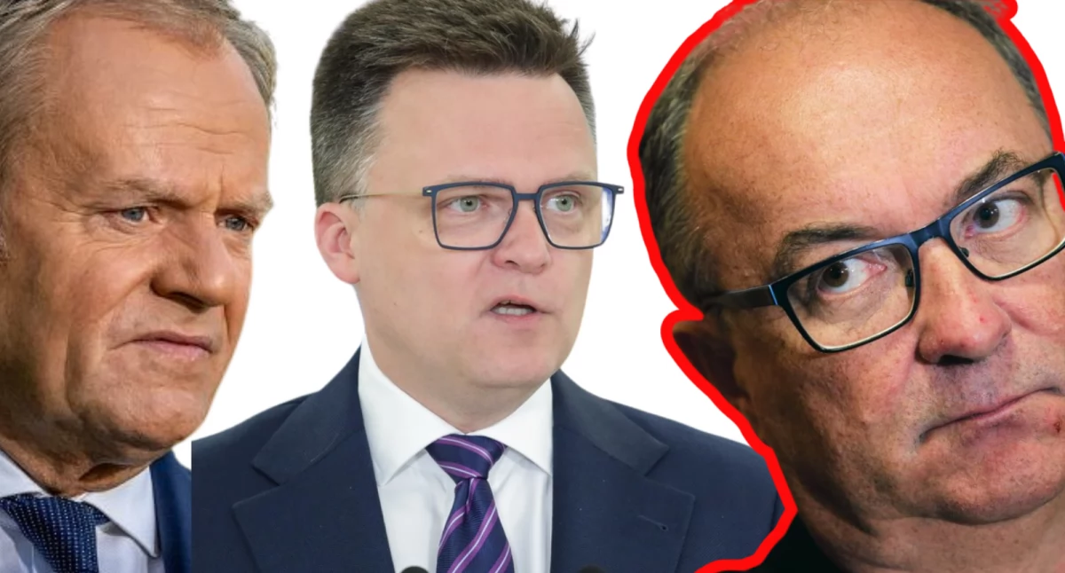 Liderzy koalicji 15 października – Donald Tusk, Szymon Hołownia i Włodzimierz Czarzasty. Nowa data rekonstrukcji rządu
