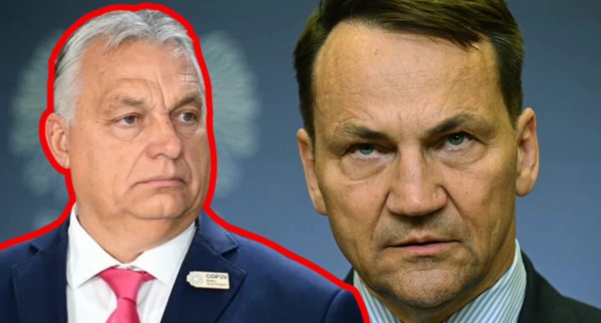 Viktor Orbán i Radosław Sikorski. Węgry reagują na wypowiedź szefa polskiego MSZ 