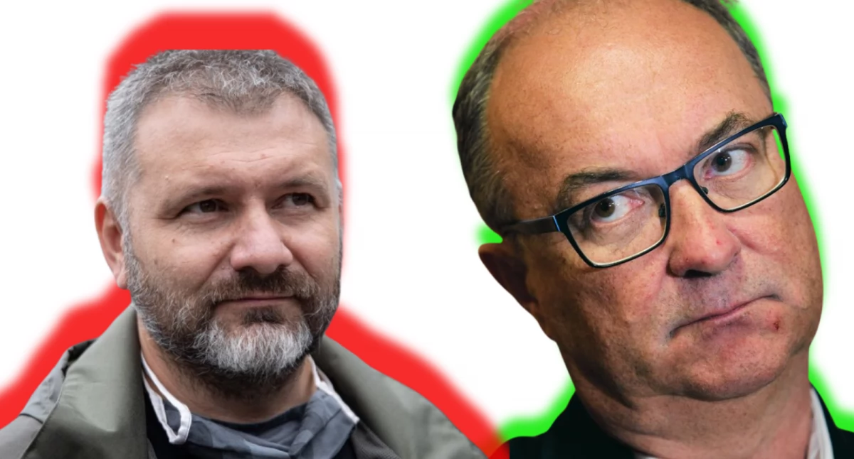 Zdjęcie Waldemara Żurka i Włodzimierza Czarzastego