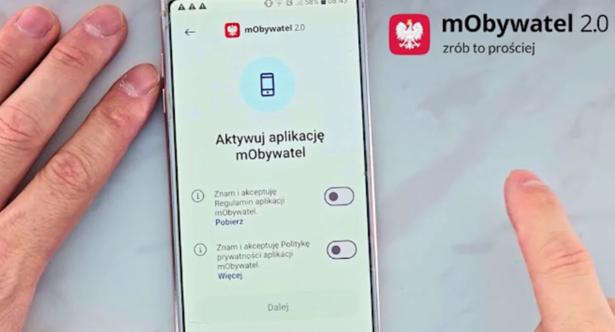 W aplikacji mObywatel pojawi się możliwość dodania legitymacja dla osób niepełnosprawnych