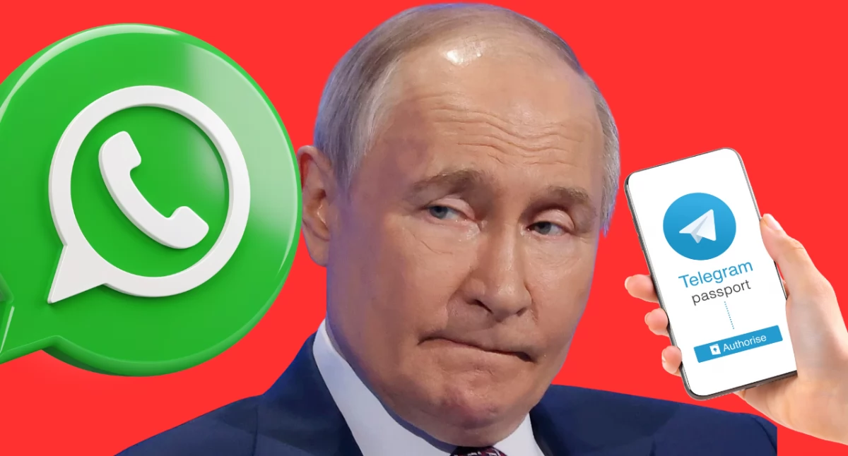 WhatsApp kontra Putin. Wielka bitwa o wolność słowa w Rosji