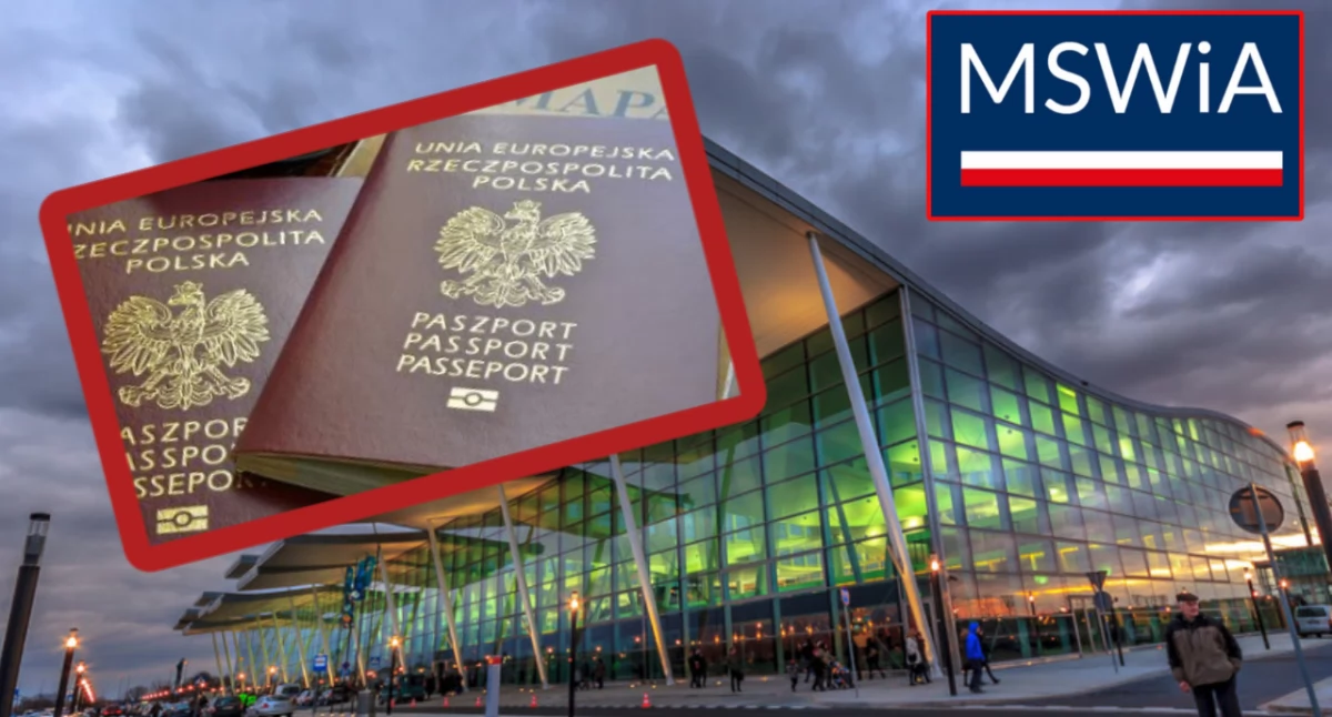 MSWiA uruchomiło punkt na lotnisku we Wrocławiu, gdzie można wyrobić paszport biometryczny przed podróżą 