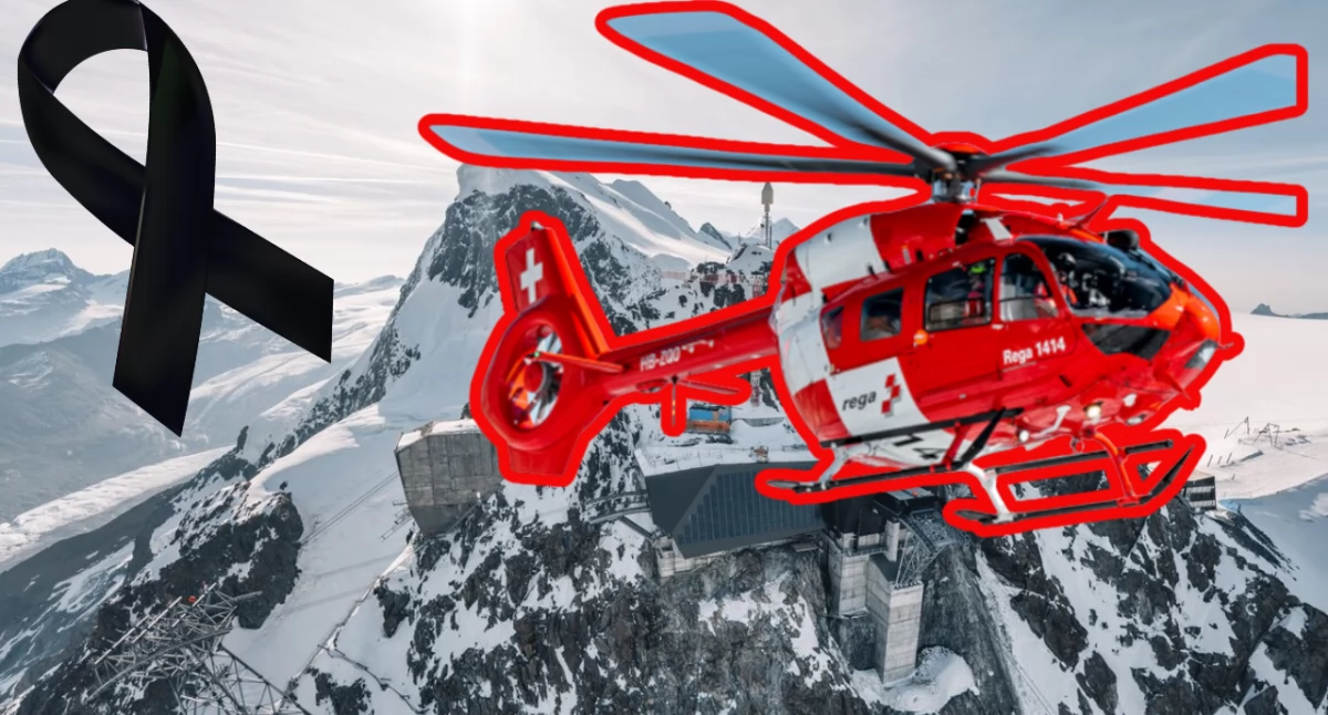 Śmierć polskiego alpinisty w Zermatt. Spadł do szczeliny Monte Rosa