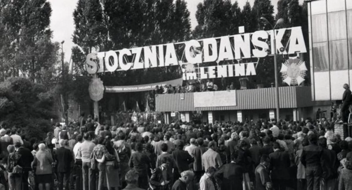 Brama nr. 2 Stoczni Gdańskiej została otwarta z okazji 45. rocznicy Porozumień Sierpniowych