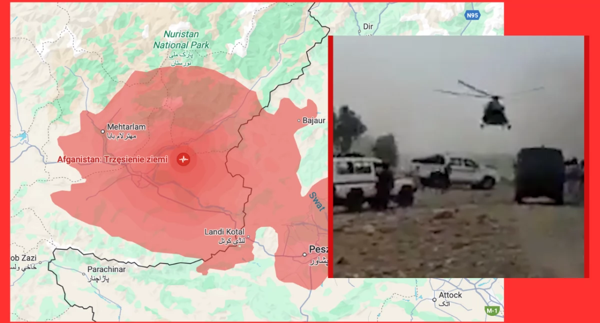 Zdjęcie trzęsienie ziemi Afganistan. Najnowsze dane o ofiarach śmiertelnych