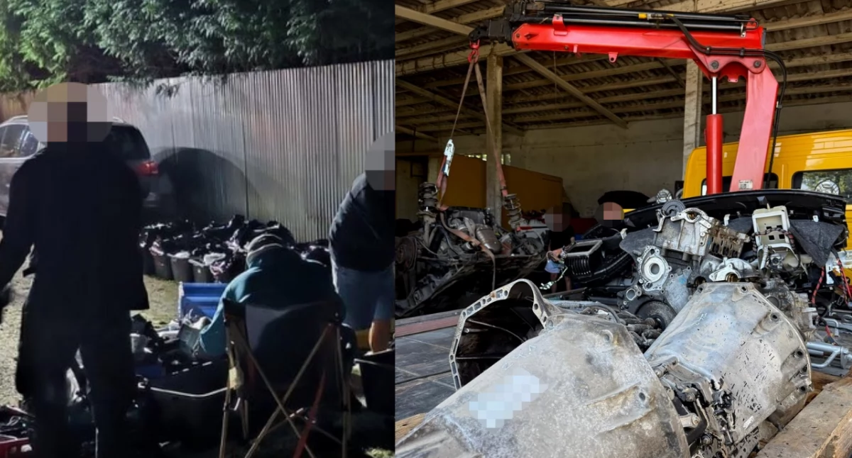 Policja rozbiła grupę złodziei samochodów. Sześć osób zatrzymanych, pięć w areszcie