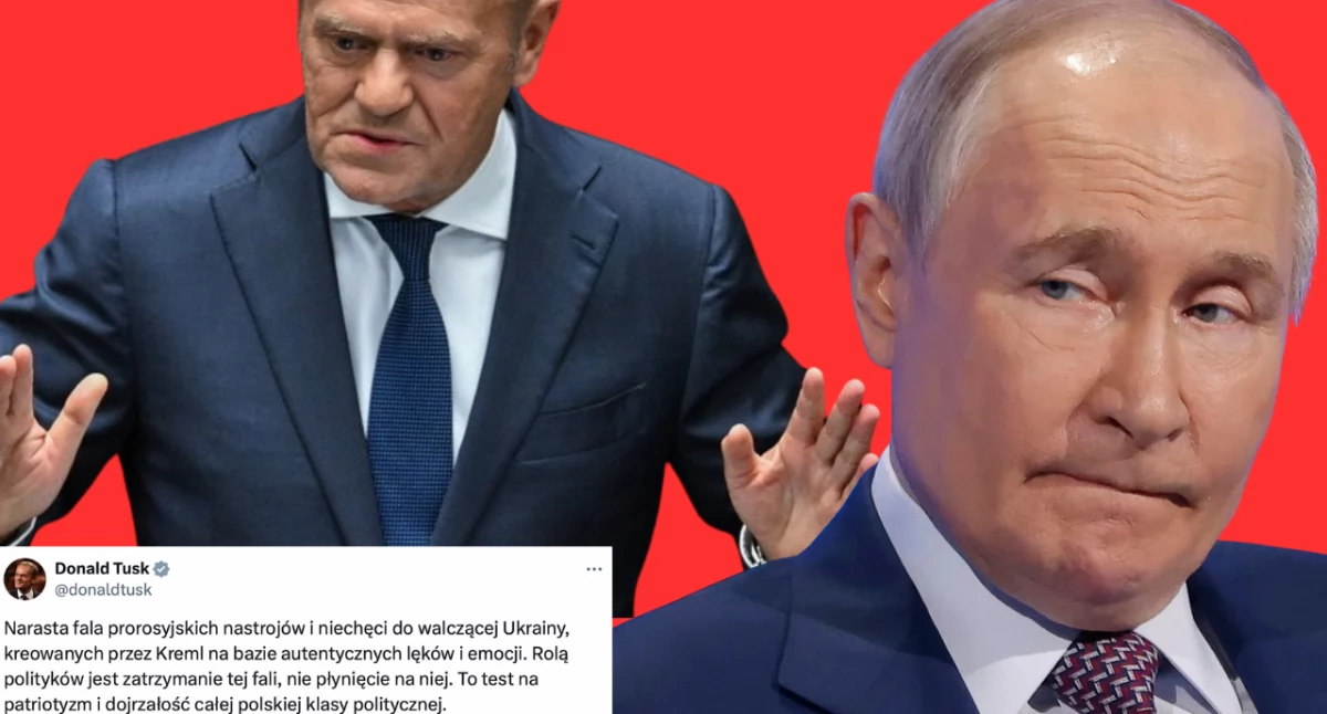 Donald Tusk: Prorosyjskie nastroje to test dla polskiej klasy politycznej