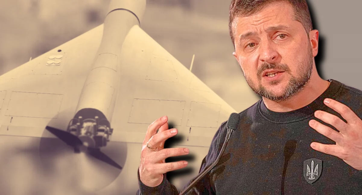 Zełenski: Polska nie poradzi sobie z masowym atakiem dronów