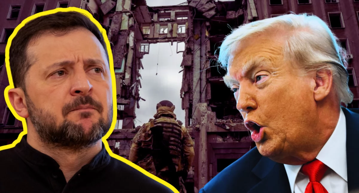 Zmiana stanowiska Trumpa w sprawie Ukrainy. Reakcje brytyjskich mediów