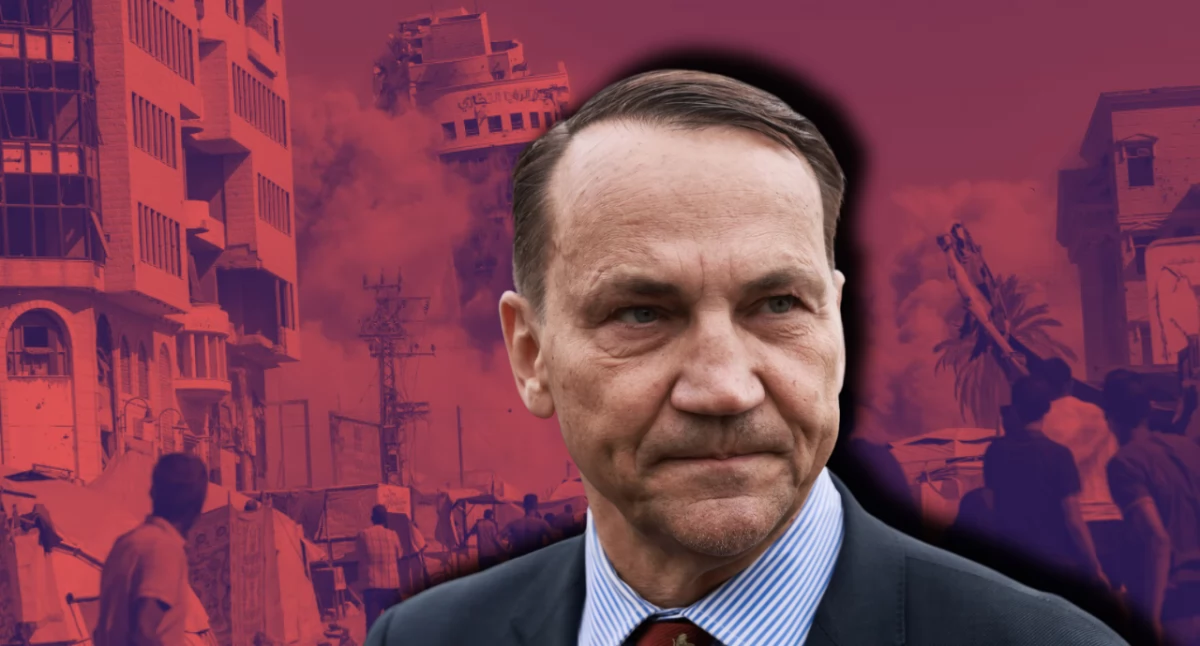 Sikorski odpowiada ONZ. Gaza nie spełnia definicji ludobójstwa
