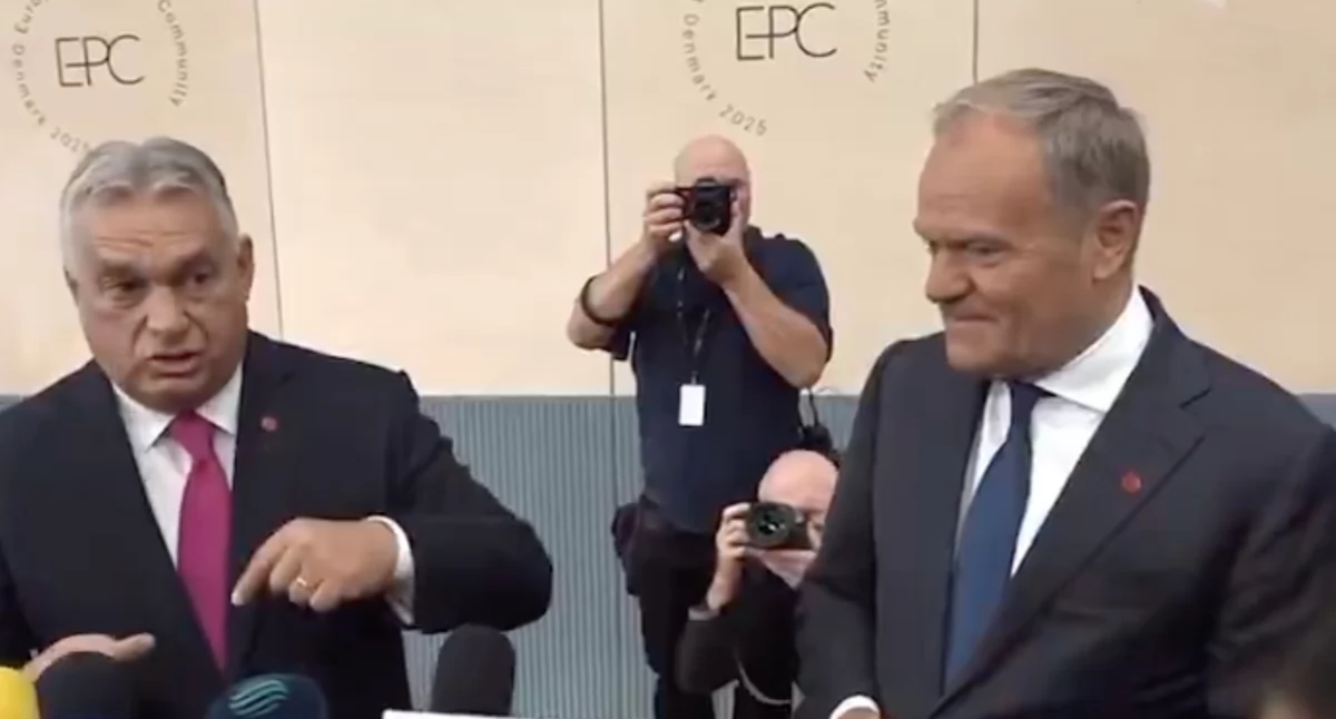 Spór pomiędzy Tuskiem a Orbánem. Kłótnia dotyczyla wsparcia Ukrainy i bezpieczeństwa