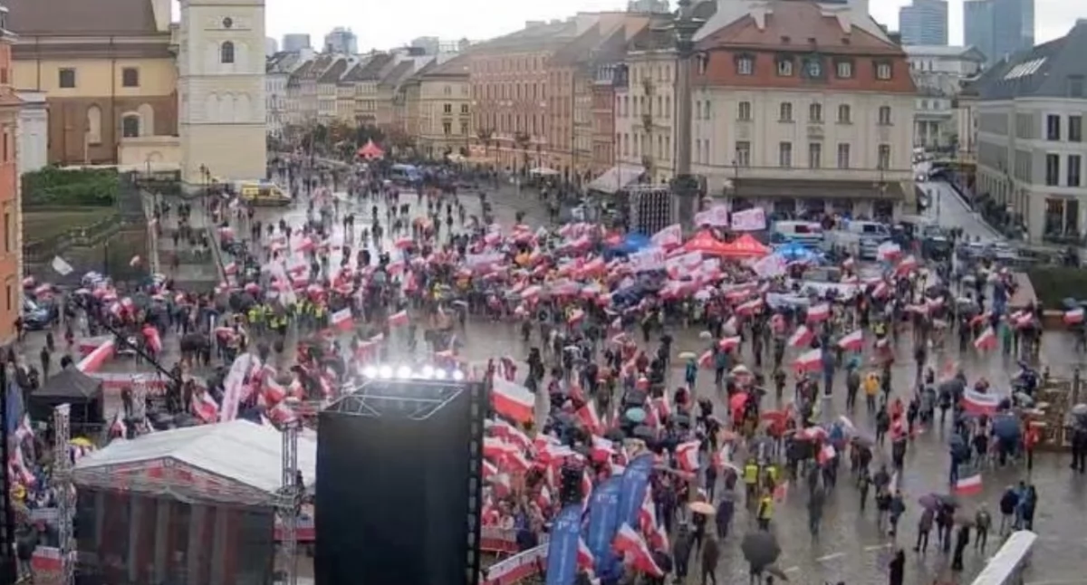 Manifestacja PiS zakończona frekwencyjną porażka. Premier Donald Tuk skomentował protest 