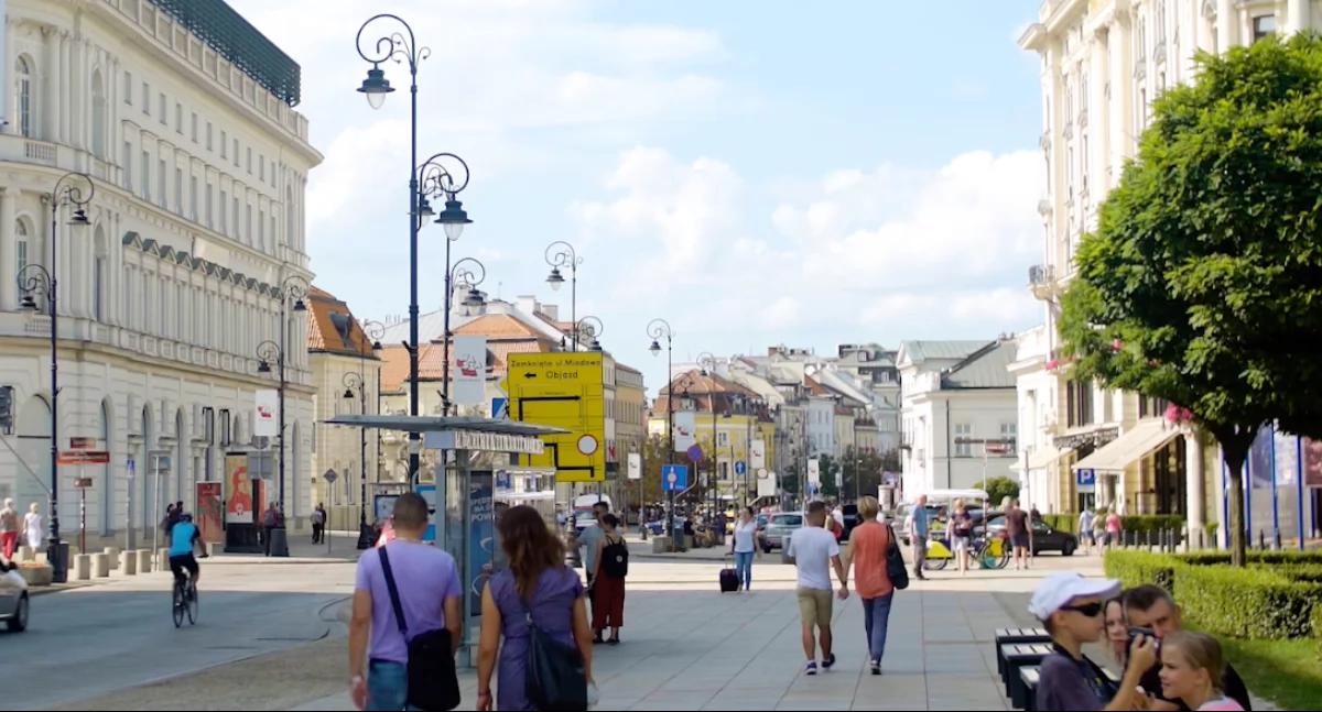 Krakowskie Przedmieście w Warszawie zamknięte na weekend. Objazdy i nowa organizacja ruchu