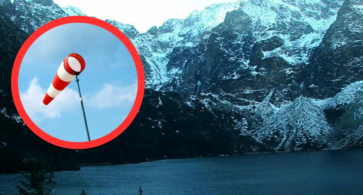 Halny w Tatrach: porywy do 130 km/h i ostrzeżenia dla turystów